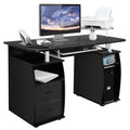 Coast Bureau Computertafel met Uitschuifbare Lade - 120 x 55 x 85 cm - Zwart - adcc8df61c8abf07fddff8ac7f349136ed16ccf8_beeldscherm_printer_en_briefpapier_en_is_tevens_voorzien_van_een_aparte_toetsenbordlade_7_5_rak_a67c24d5-ff4d-4f93-bae7-f42b514a6e19