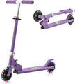 Kinderstep – 2 Wielen – Verstelbaar Stuur & Achterrem – Met Knipperende Wielen – Paars - b084f9c61c95b2bd83437087b1dde63770d6584e_Enriched_product_image