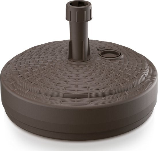 Prosperplast Parasolvoet - rond - rotan - bruin - 10L - Dia 39 cm - kunststof - houder - b56399cc34c70c24bd7a8eb24fecce0ad524f08b_Enriched_product_image_05d6d1bc-16e6-4a9e-bbe9-bbb285bbe5db