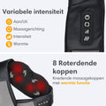 Shiatsu Massagekussen - Elektrisch Nekmassage Apparaat - Massage Apparaten - Nek en Schouder Massage Apparaat - Massageapparaten met Infrarood Verwarming - Met Carrybag - b67f99a8-86e7-4fb0-9de3-b93facb491b2