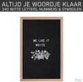 Gadgy Letterbord Zwart Vilt - Houten lijst 30x45cm - Inclusief 570 Kleuren Letters en 100 Icoontjes - Wanddecoratie Woonkamer - Leuk Cadeau - Verjaardagscadeau - b6a7f3cf-e024-4185-96e6-e4d3be98df8a_0e38af57-5fe1-49be-ad9b-a331fbe05f9f