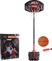 XQ Max Basketbalset - Basketbalstandaard - Verstelbaar van 1.38 m tot 2.5 m - Zwart/Oranje - b78ed94eb0f8d7bf2bdbe28d7319c145c48d5203_Enriched_product_image