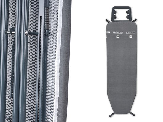 Leifheit strijkplank Classic M - 120 x 38 cm strijkvlak - in hoogte verstelbaar - zwart - b7e60b1d19b6113814e93188ef120d9673d631c3_Enriched_product_image