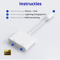 Garpex® Lightning naar HDMI – Apple HDMI adapter – Lightning HDMI – Lightning Digital AV Adapter - Full HD 1080P - b854c5657504e67a72fd6d38deaabd6a9e26f263_Enriched_product_image_d4ef9224-29b9-45cd-9658-b124ce2a674a