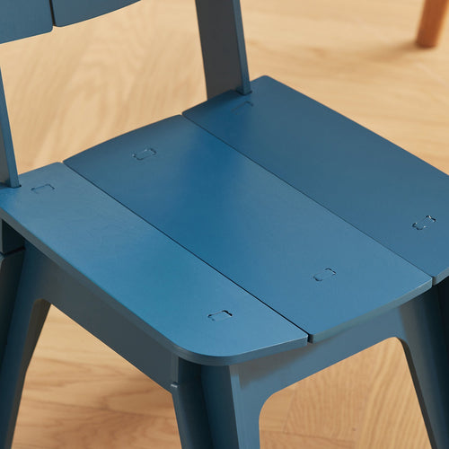SoBuy HFST01-B Ergonomische Designstoel – Stijlvolle Houten Eetkamer- en Bureaustoel in Blauw - bd0d0928673f347c181868907d126c0f5d5b75af_HFST01_B_X001_1
