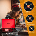 Denver Platenspeler - Ingebouwde Speakers - Incl. PC Software - Auto-stop - Retro - VPL120 - Zwart - c6d01270339900a1a90d9d60d86c9356582fb724_Enriched_product_image