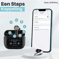 Soundtrex Display Draadloze Oordopjes - Bluetooth Oordopjes – Oortjes draadloos - Active Noise Cancelling - LED Display - Bluetooth 5.3 – Zwart - c7fad62df1fd8086df68515fe0428b9b8d8190c2_Enriched_product_image_81657ffd-4f24-4ca8-bf2b-5662159db40f