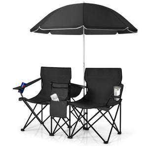 Coast Dubbele Picknickstoel - Waterdicht - 5,9 kg - 160 x 56 x 118cm - Zwart - c83715514a5ecc8f8bcf0ea3853ebd74113f2fe0_opvouwbare_picknick_liefdesstoel_van_pvc_stof_8.14_op70621dk_4__1_1