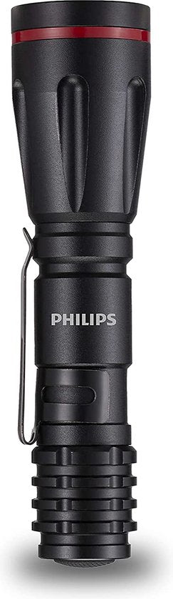 Philips Zaklamp - SFL1001P/10 - LED-zaklamp - Incl. 2 AA-Batterijen - 160 lumen - Zwart - IPX4 Waterdicht - Draagbare Lamp - cf2985e90c31c7e41d496e296624a02c1c3d13e4_Enriched_product_image