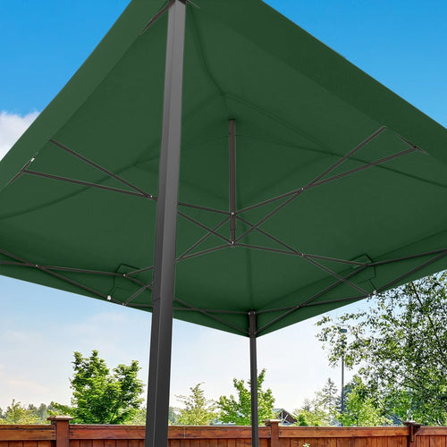 LifeGoods Partytent - 3x3 m - Easy Up - Opvouwbaar - Waterdicht - Draagtas met Wieltjes - Donkergroen - d1cc506d-83c7-433b-bd1e-002233ac6db2