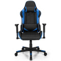 Coast Gaming Bureaustoel Met Hoofdsteun - 360˚ Draaibaar - Instelbare Rugleuning - 71 x 73 x 125-135 cm - Blauw met Zwart - d255064ba069e8c861131cc03e7a2679f5ddb72e_geschikte_positie_rusten_stoel_kan_ook_360_graden_draaien_7_24_cb10299bl_rugleuning_functie__3
