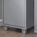 SoBuy Badkamerkast – Met Deuren & Open Vakken – max. 35 kg – 30 x 30 x 170 cm – Donkergrijs - d40cad95e29a9fd3e0ca33c23c52bd4e31ca32b3_BZR147_DG_X002_1