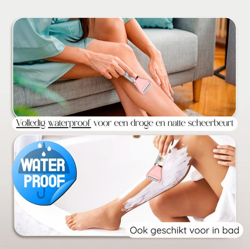 Ladyshave Gezicht - Oksels - Benen - Bikinilijn - Scheerapparaat Vrouw - Ontharingsapparaat Electrisch Ontharen - Gezichtsontharing Dames - Trimmer Vrouw - Ladyshaves Bikini - USB Oplaadbaar - d456a292e6ff3f9bf9d197fc5956bd644a7d488e_550x548_1_10dfbb05-7485-4da3-9278-9b3081036799