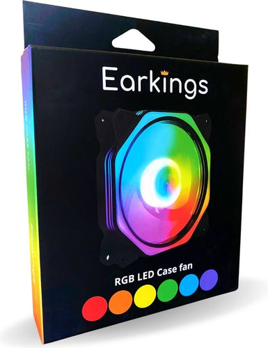 RGB Fan PC fan - Case Fan 120x120mm 4-pin High Airflow - Computer behuizing ventilator fan Earkings - d5484af7-288c-4d15-9e7b-4d150182675a_6c46c244-f30e-4836-99ae-3fd6404dc432