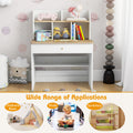 Coast Kinderbureau met lade en opbergplanken - 80 x 48 x 102 cm - Wit - d850404866c0576a96026740e4d102955433b4d4_Kids_Wooden_Study_Desk_Writing_Table_with_DrawerWhi_9_1