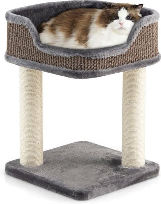 Coast Katten Krabpaal - Max 10kg - 35x35x50cm - Grijs - da9c0865a3c11e894c231a3f2a8e131af9516c7c_Enriched_product_image
