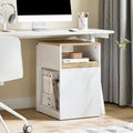 SoBuy ASK08-WN Printertafel met Wieltjes – 40x50x65 cm – Wit/Hout – Mobiele Archiefkast en Printerstandaard - dd7d95cfa4d6dba14b112a19aecaf8c96d2c51a3_ASK08_WN_Y003_1_e56028a8-1b95-4ac0-9cca-7490dd5606db