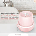 Noswo - Blender To Go - Draagbare Blender - Portable Blender - Mini Blender voor Onderweg - Smoothie Maker - Draadloze Blender - Roze - df969aebb7189781ca0893f63ed61739bbcf3412_Enriched_product_image_8b873ec0-a50b-4686-86eb-7ce295410db4