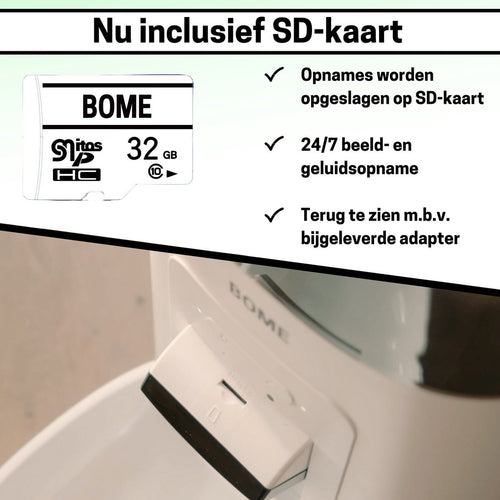 BOME Voerautomaat - 19.5 x 35.7 x 32.1cm - Capaciteit 6L - Camera en Audio - Inclusief SD-Kaart - Automatische Voerbak Kat of Hond - Zwart - e04992b6-04c5-4dbc-9065-5be824660bfc_9cf48338-c2ee-458f-a8e6-0adae9faf651