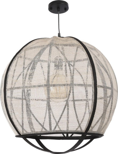 Mica Decorations Pella Hanglamp - H50 x Ø51 cm - Linnen - Off-white - e20807a9f52ff086f8cc8c7b402c988adc820208_Enriched_product_image_dc5fbfb1-cec7-4112-b96d-aa795555c0fe