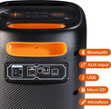 Denver Bluetooth Speaker Party Box - Discolichten - Incl. Afstandsbediening - Microfoon Aansluiting - BPS165 - e30c888e00824c4e9cecb5087fdad6d268a1d9da_Enriched_product_image
