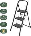 BRASQ Huishoudtrap 3-treden Zwart - keukentrap inklapbaar metaal voor Particulier en professioneel gebruik - Trap Ladder - Anti slip - e4467cba4b35c95f72d06d912f470c74dcc17d75_Enriched_product_image
