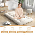 Coast Vloermatras – Wasbaar & Oprolbaar – 200 x 90 x 10 cm – Beige - e5f72ea9439dbcb72f2addb813de51b1c47da14f_f6af9784jpg_e926c2dd-ae3e-4c83-9981-ca2f8f50b716