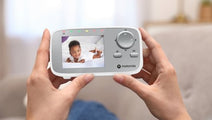 Motorola Nursery Babyfoon - VM482 - Baby Monitor met Camera - Infrarood Nachtvisie - Digitale Zoom - Temperatuurbewaking - Wit - e60ef356-91c9-429b-9aca-896ce15c4790