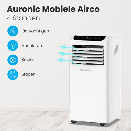 Auronic Mobiele Airco - 4 Standen - 10.000 BTU - Tot 35 m2 - e7c94d42-86c9-4ecf-9487-6f920f6e3f03_c06992e1-bc17-4519-a835-e96992f42344