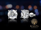 Yolora Dames Oorbellen - Ronde Kalpa Camaka Kristallen - Zilverkleurig - 18K Witgoud Verguld - Vrouwen Oorknoppen Zilver - Oorknopjes - Sieraden - Luxe Giftbox - Geschenkdoos - Cadeau doos - Exclusieve Geschenkverpakking - Mooie Cadeauverpakking - e83146e5-e08d-4789-8c1b-96f2a10707e3_34e43144-0425-422d-bda5-6592ff72e545