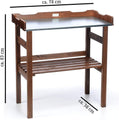 myGardenlust Oppottafel – Opbergruimte – 78 x 38 x 86 cm – Bruin - e83ebf6638556314b6378ae6a63fd7a16c34fd1c_71fVbXXJsXL._AC_SL1500__1