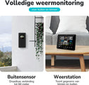 Bloomfold Weerstation - Hygrometer - Luchtvochtigheidsmeter - Thermometer voor binnen - Inclusief Batterij - Weersvoorspelling - Datum & Klok - e94b4141f75bbe11eed3e206eab9a88a6050c812_Enriched_product_image_8daa02ba-1236-49dd-a9ec-e343fc69a21c
