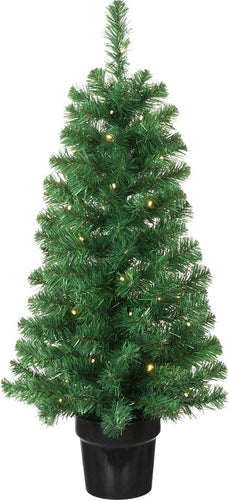 Black Box Trees Norton Set van 2 Kunstkerstbomen en 1 Kerstkrans met LED Verlichting - Groen Frosted - e9980bb6835bf1ea10b904034fb755ae6ba2d048_Enriched_product_image_54ebe0ae-2f07-4a86-857b-a129ac522ca1