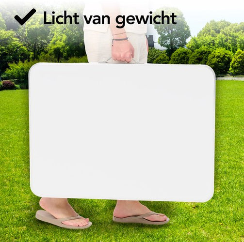 Brixy Campingtafel – Inklapbaar & Met Draaghandvat – 80 x 60 x 70 cm – Wit - ead6e812e2333f603f376b40efa91e81cac6b8b3_550x547_1