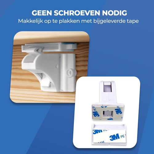Roegaarden Kinderslot Kastjes - Kastbeveiliging Voor Kinderen - Kinderslot magneet - 4 stuks - ec4a8b3d7a019c6566bd68bed9088668cc70d3ad_Enriched_product_image