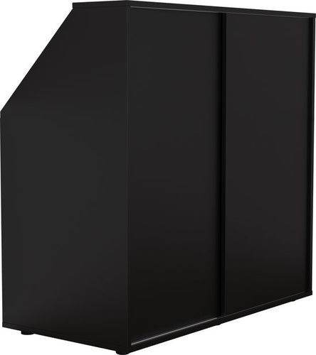 VDD - Kledingkast schuine wand zolder slaapkamer - Opbergkast geschikt voor schuine wanden - 100 x 100 x 50 cm -Zwart - ee5333c346b48450ec60b90f7ecae8efc4aba7d8_Enriched_product_image_d95a12dd-cd8c-4f9a-a287-083c20ccc4d1