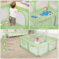Coast Babybox - 4 Handringen - 50 Oceaanballen - 189 x 158 x 68 cm - Groen - efbe2e9350398219640a9c54dac899bc6f7371d8_uy10087ls_zijvak_biedt_extra_ruimte_voor_babyspullen_en_zorgt_voor_gemakkelijke_toegang_5_28__8
