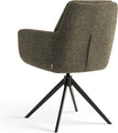 Furnihaus Draaibare Eetkamerstoel Milou met armleuning Groen - f0a1701f7c3ac28250b3444b1f578b69011c6e52_Enriched_product_image