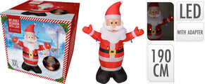 Kerstman Opblaasbaar - 190 cm - f674a5aa-87d4-40ba-a2de-55d6c0be3521