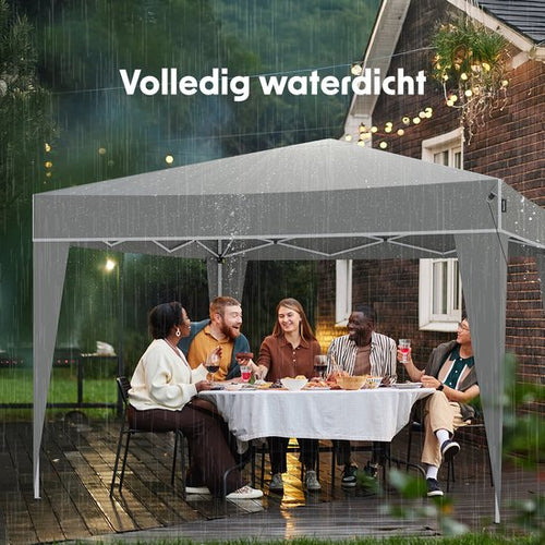 LifeGoods Partytent Plus - Opvouwbare tent - 3x3 m - Easy Up - Versterkt Frame - Waterdicht – Draagtas - Grijs - f978ae8d6c66eb8ca99fbef782aa3c4f9adf1e0a_Enriched_product_image