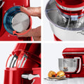 KitchenBrothers Keukenmachine - Keukenmixer - 6L Mengkom - 1400W - Rood - faa28876bffc896ec2c82075b5404221066fbe2e_4bf28a04_5240_4efd_8de0_a2918a313116