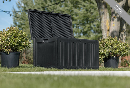 Hortensus opbergkoffer van 390 Liter - 152 x 56 x 11cm - 200 KG + - Zwart - fc659b3f63a503ff1edc108d2e3ddf8091d500fe_65cdceb5eaa1f8_1_5ec3e972-f6aa-4b19-96a8-27e73e3940e4
