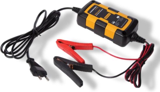 Perel Acculader/druppellader, 12 V loodzuuraccu's, met ledstatusweergave, voor auto, motor, scooter, boot, camper - fd156beec2550b94f56d47cbe37d0867b56f2c4b_Enriched_product_image