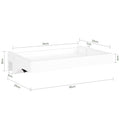 SoBuy Bedplank - Bamboe - Zwevend - Max 2,5 kg - 36 x 8 x 25 cm - Wit - fd59872c-5f04-4686-929a-bdfa168db081_8f5fe89e-775f-4f5d-acf4-f448f455ffac