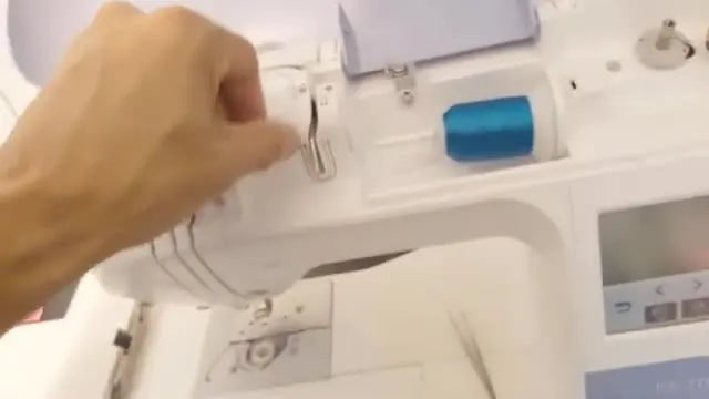 Routing thread through guides