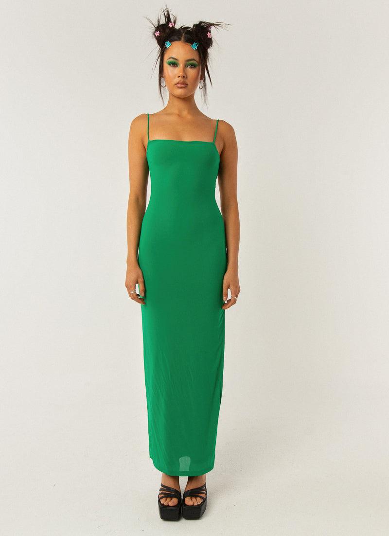 Heading West Maxi Dress – Jade Green