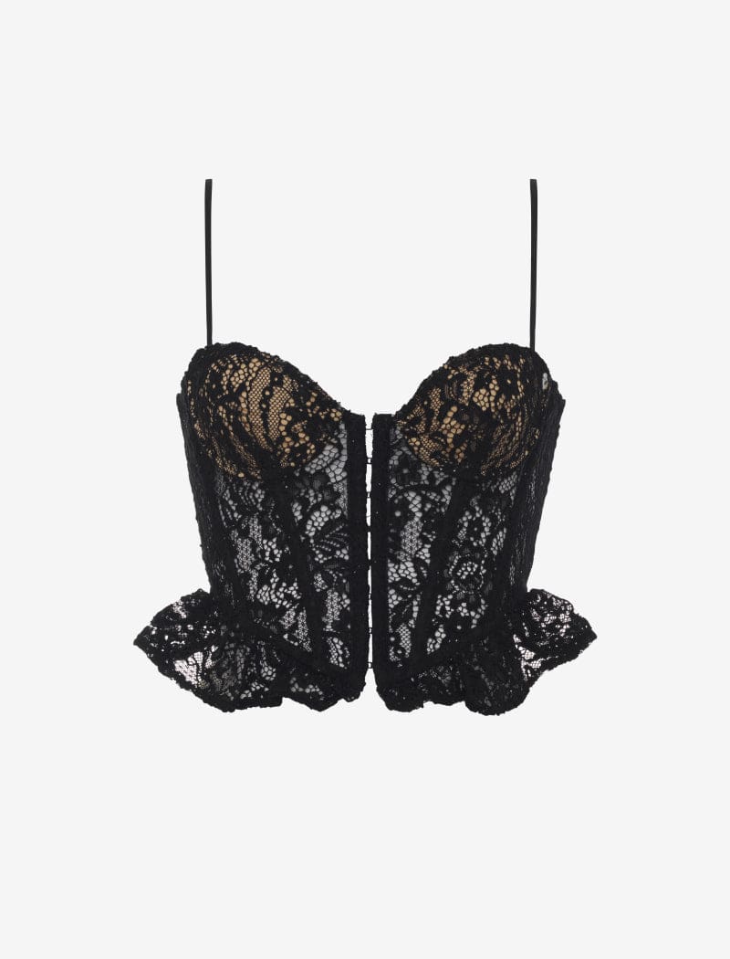 Cabaret Corset | Black Lace