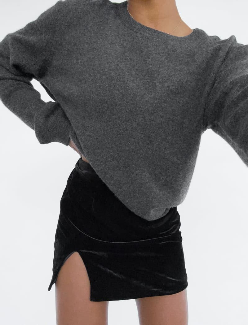 Everyday Sweater | Washed Black