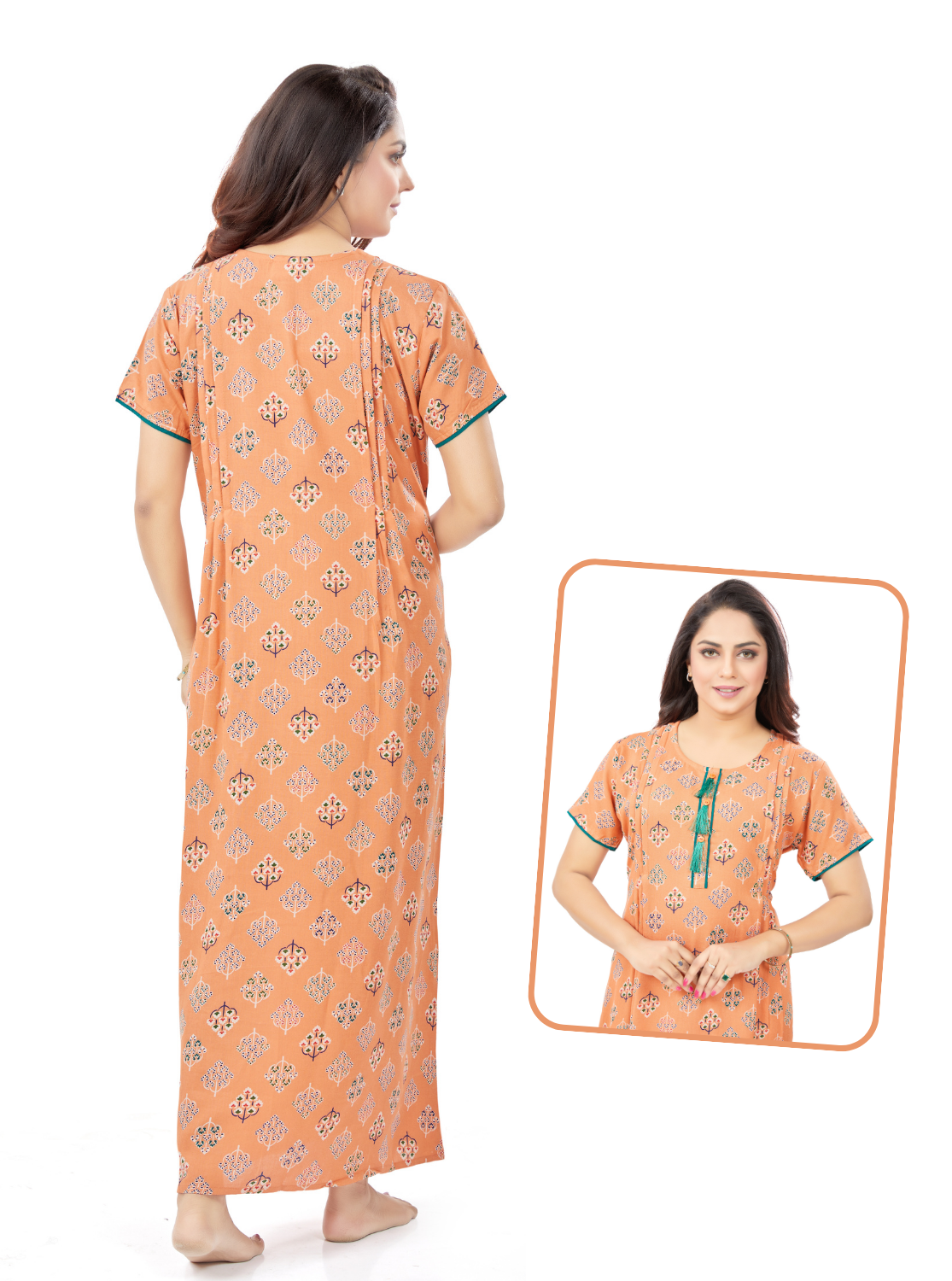 MANGAI Premium Alpine KURTI Style | Beautiful Stylish KURTI Model | Side Pocket | Perfect Nightwear Collection's for Trendy Women's