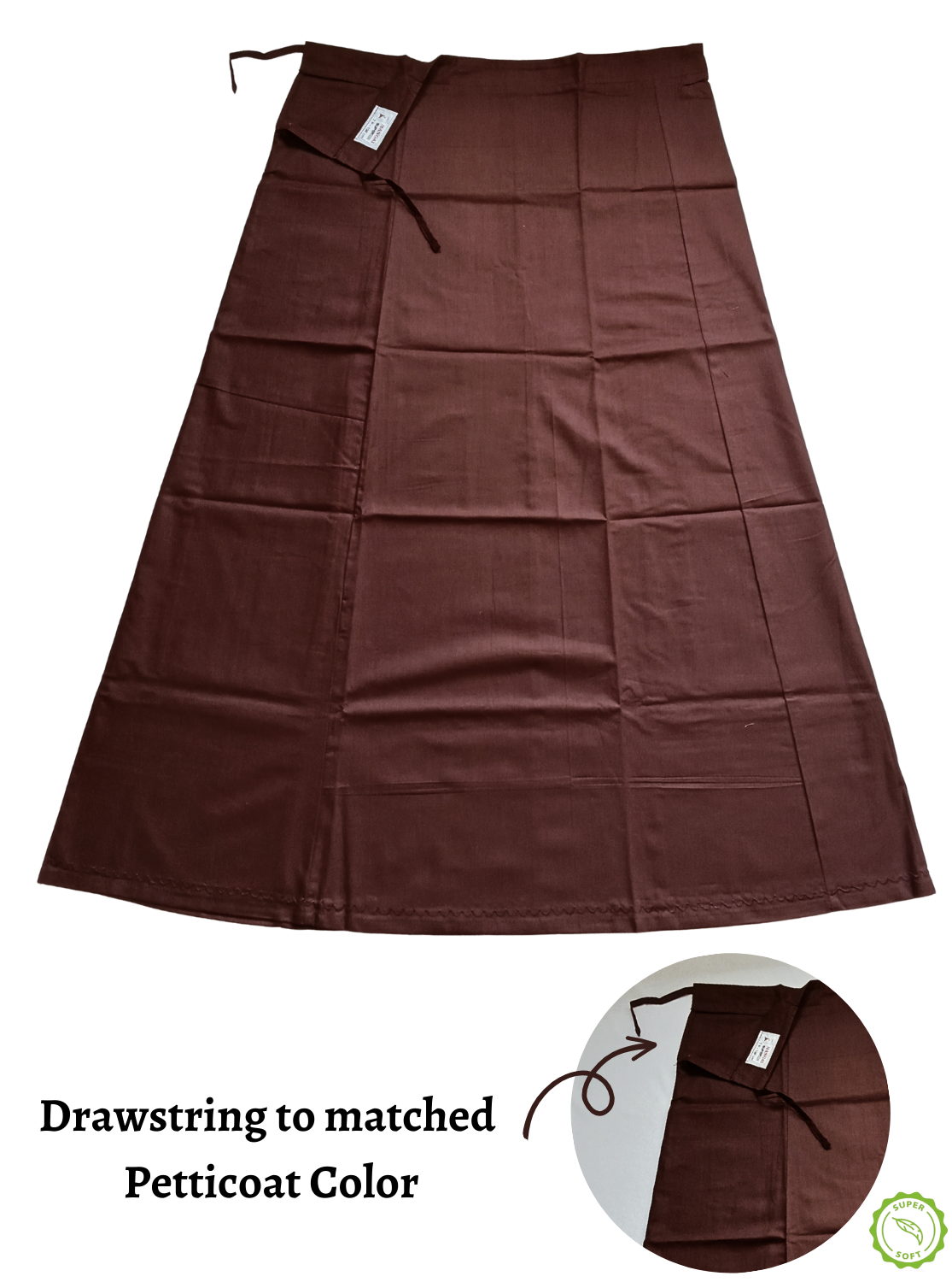 New Arrivals MANGAI Embroidery Superior Cotton Petticoats - 7 Part